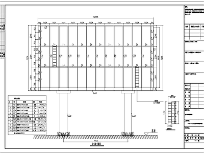 P16户外双立柱型钢结构显示屏节点 施工图 节点