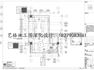 KTV室内 施工图