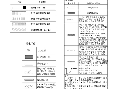 平面墙体图例图库