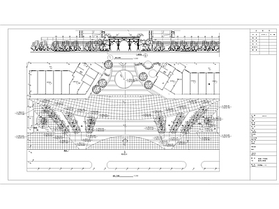 居住区入口广场景观 施工图