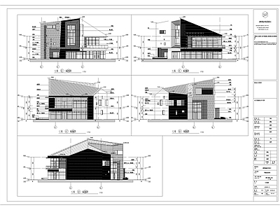 深圳华侨城欢乐海岸商业街区单体建筑 施工图