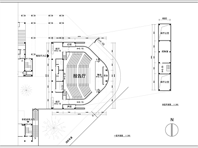学校报告厅 施工图