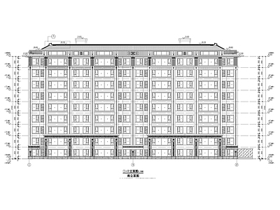 9层中式高层建筑 施工图