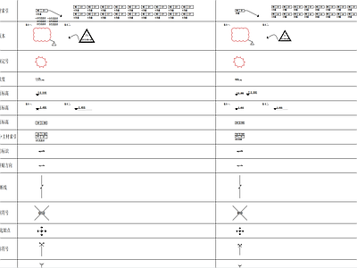 施工图索引图框图例