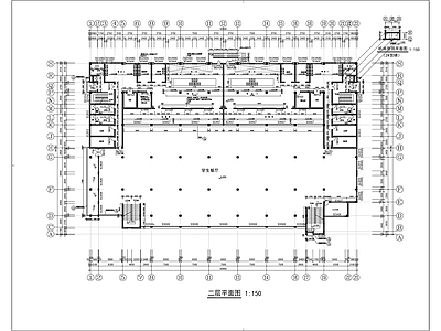 大学食堂建筑详图 施工图