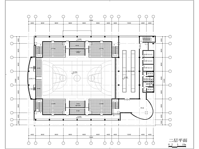 体育馆建筑详图 施工图