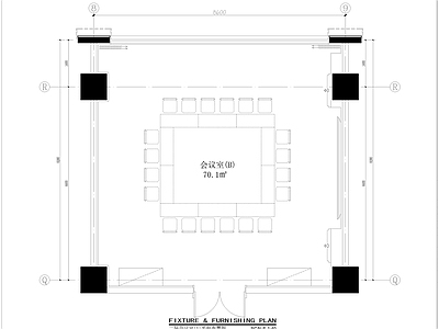 会议室室内 施工图