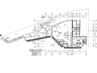 售楼部建筑 施工图