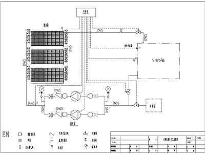太阳能设备工艺流程图节点 施工图