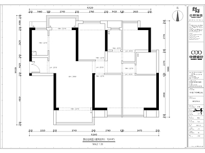 140m²大平层装修室内 施工图