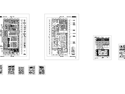 医疗体检中心室内 施工图