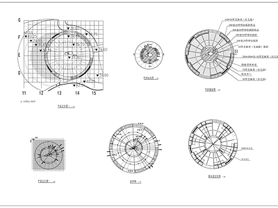 园形小广场 施工图