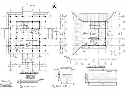 文昌阁古建筑 施工图