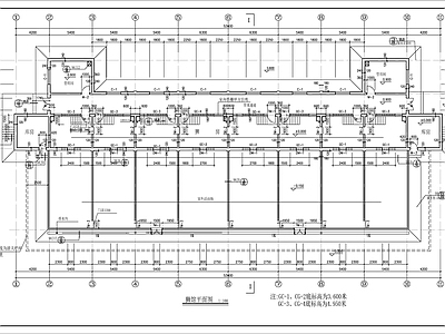 某山地动物园狮馆建筑 施工图