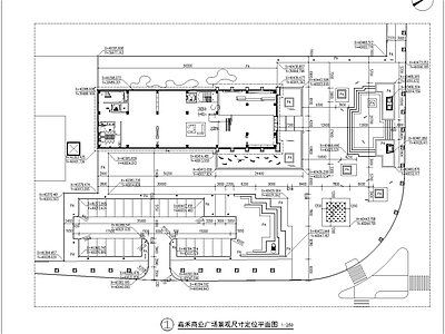 商业广场  施工图