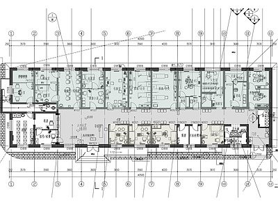 北京某社区医院室内 施工图