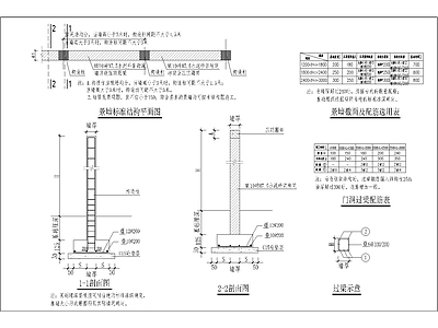 砖砌构造柱 施工图 建筑通用节点