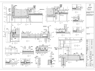 建筑节点 施工图 建筑通用节点