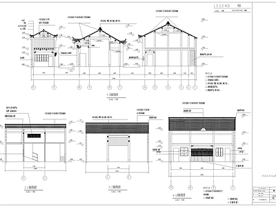 古民居修缮建筑 施工图