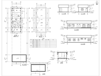 医疗垃圾站建筑 施工图