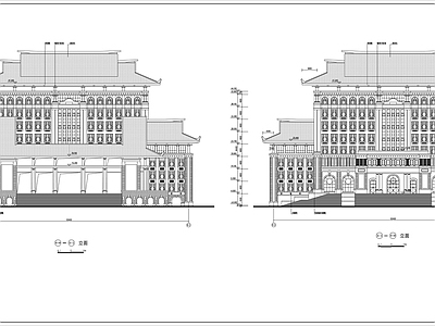 图书馆建筑 施工图