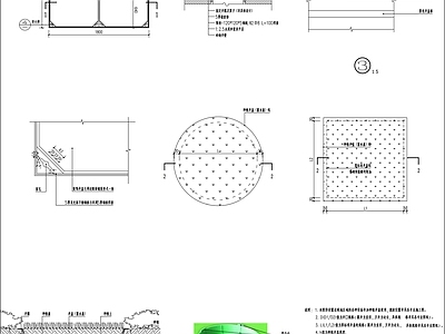 地面景观节点 施工图