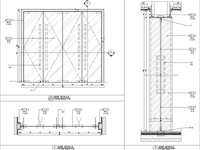 门节点 施工图 通用节点