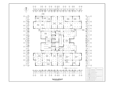 西彭组团人才公寓一期室内 施工图