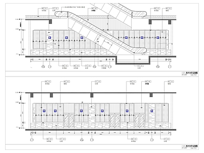 商场扶梯节点 施工图