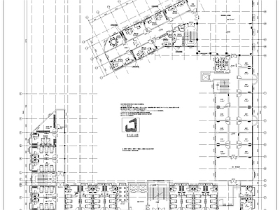 中医院业务用房装饰装修改建工程 施工图