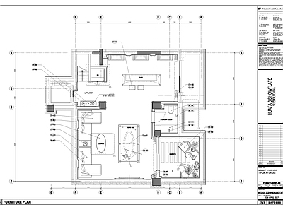 苏州公园别墅样板房室内 施工图