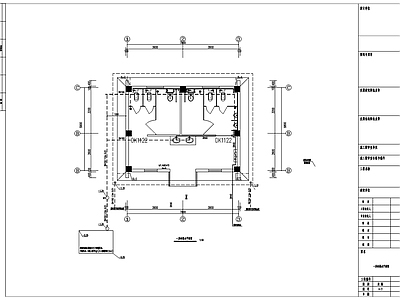 公共厕所给排水建筑设计 施工图 建筑给排水