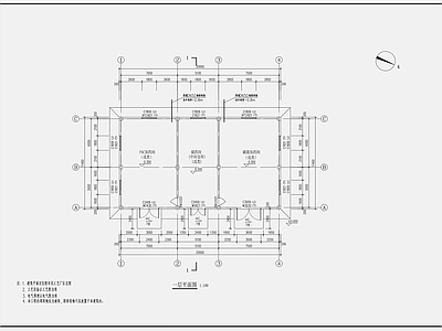 20X11M220平加药间建筑 施工图