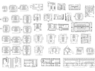 公共厕所室内 施工图