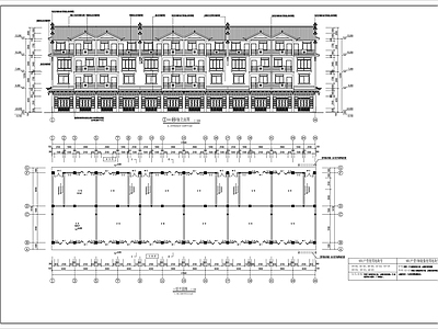 民居住宅楼建筑 施工图