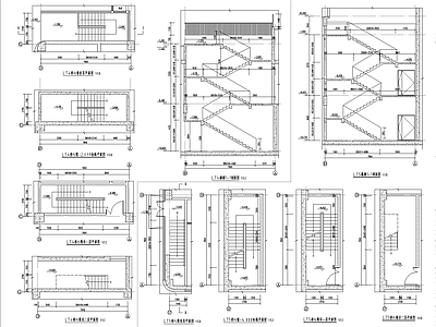 楼梯大样 施工图