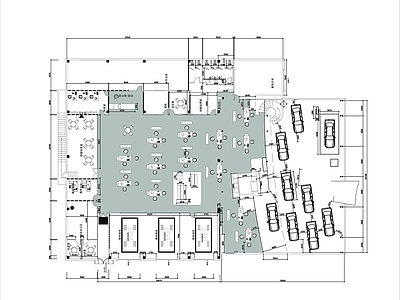 汽车展厅平面