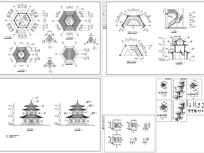 古建仿唐紫云阁