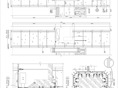 两款酒店大堂石材柱详图 施工图 建筑通用节点