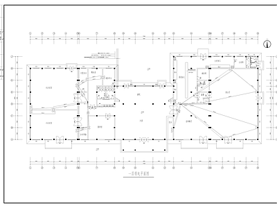 风景区会议餐厅电气消防 施工图 建筑电气