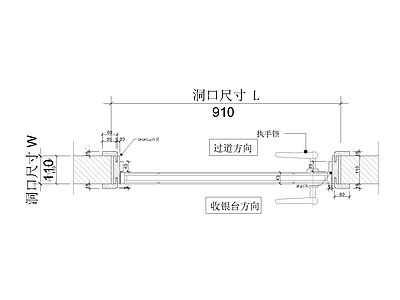 木门节点 施工图 通用节点