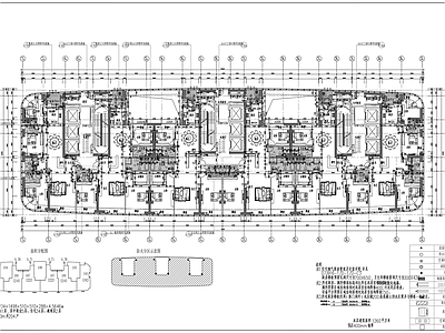 250M世贸中心建筑 施工图