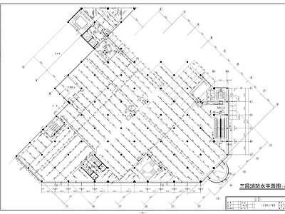 某五层综合楼装修改造工程消防系统 施工图 建筑给排水