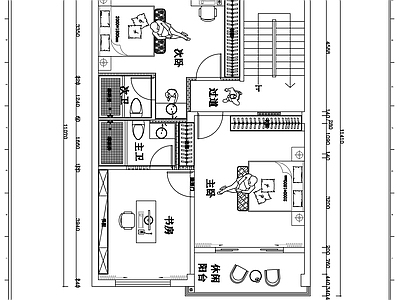 自建房别墅 施工图