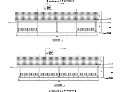 休闲长廊 施工图