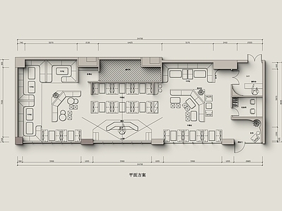 200平livehouse酒吧 平面图