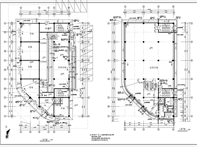 农贸市场建筑 施工图