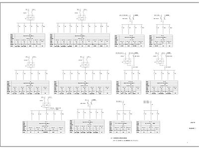 地下汽车库电气 施工图 建筑电气