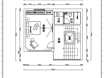 别墅室内 施工图