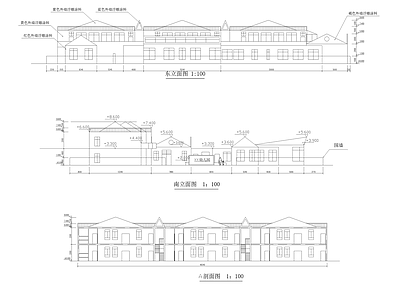 幼儿园建筑 施工图